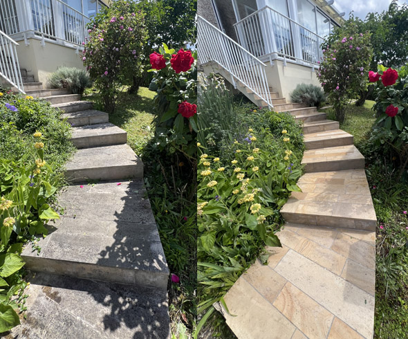 Renovation sol terrasse