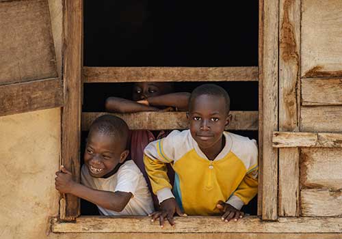 Enfants pauvres Togo